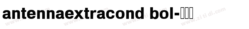 antennaextracond bol字体转换